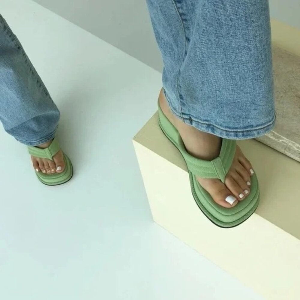 Maryam Nassir Zadeh Capri Platform Sandals in Black - Picture 2 of 10